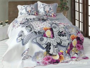 روتختی سه بعدی پنبه دوزی floracasa