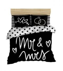 روتختی سیاه سفید Mr & Mrs